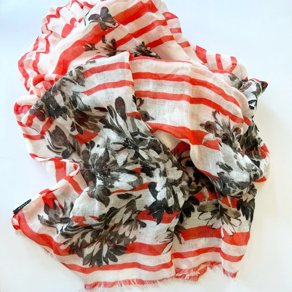 J.Crew Linen Blend Scarf - Picture 1 of 1